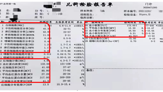 5分钟教你看懂孩子的血常规报告单 - 人民日报论坛 - 人民日报专栏 - 阿里文案馆