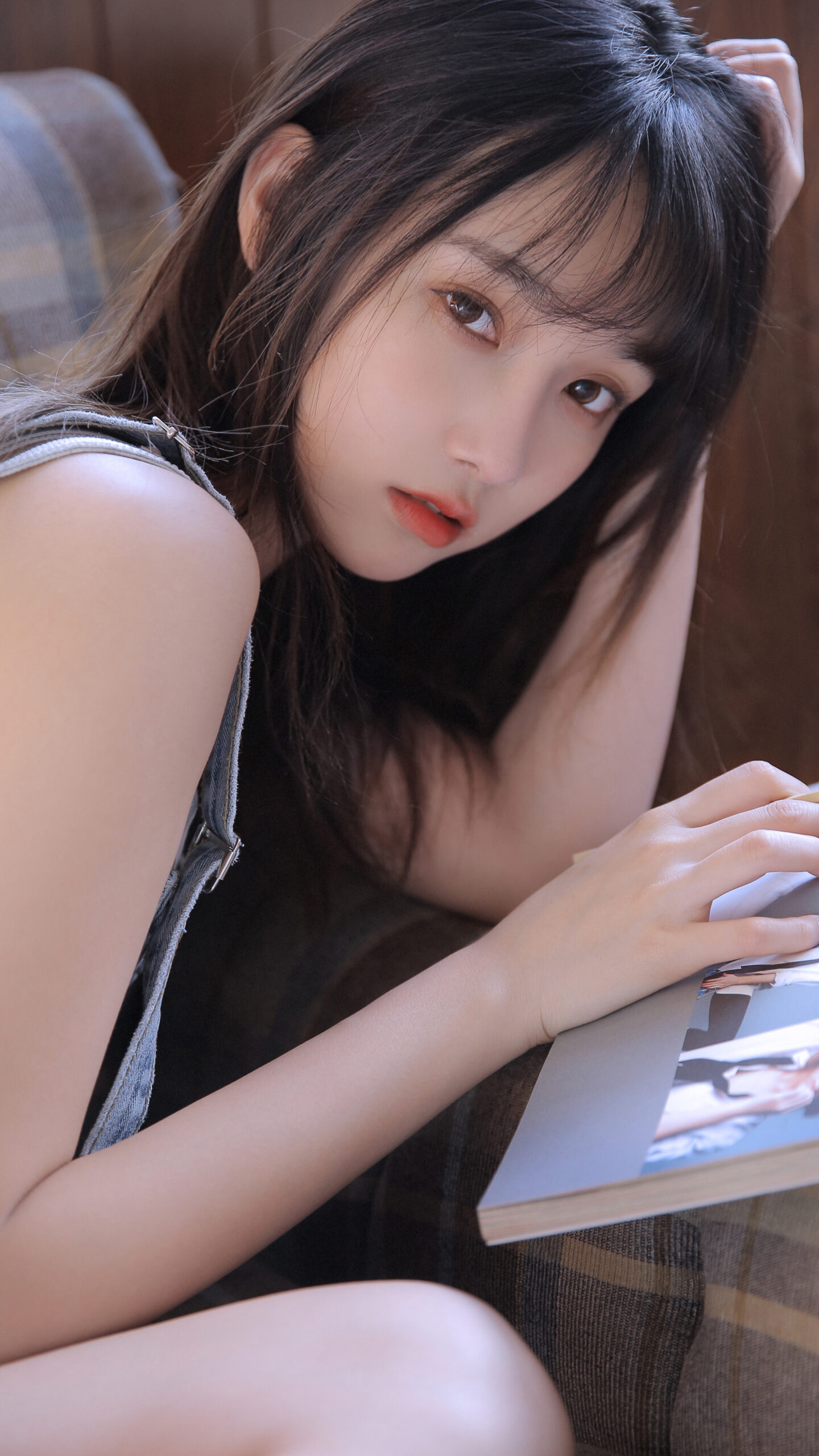 宋昕冉唯美写真美女4K手机壁纸｜竖屏2160×3840高清完美呈现 - 阿里文案馆