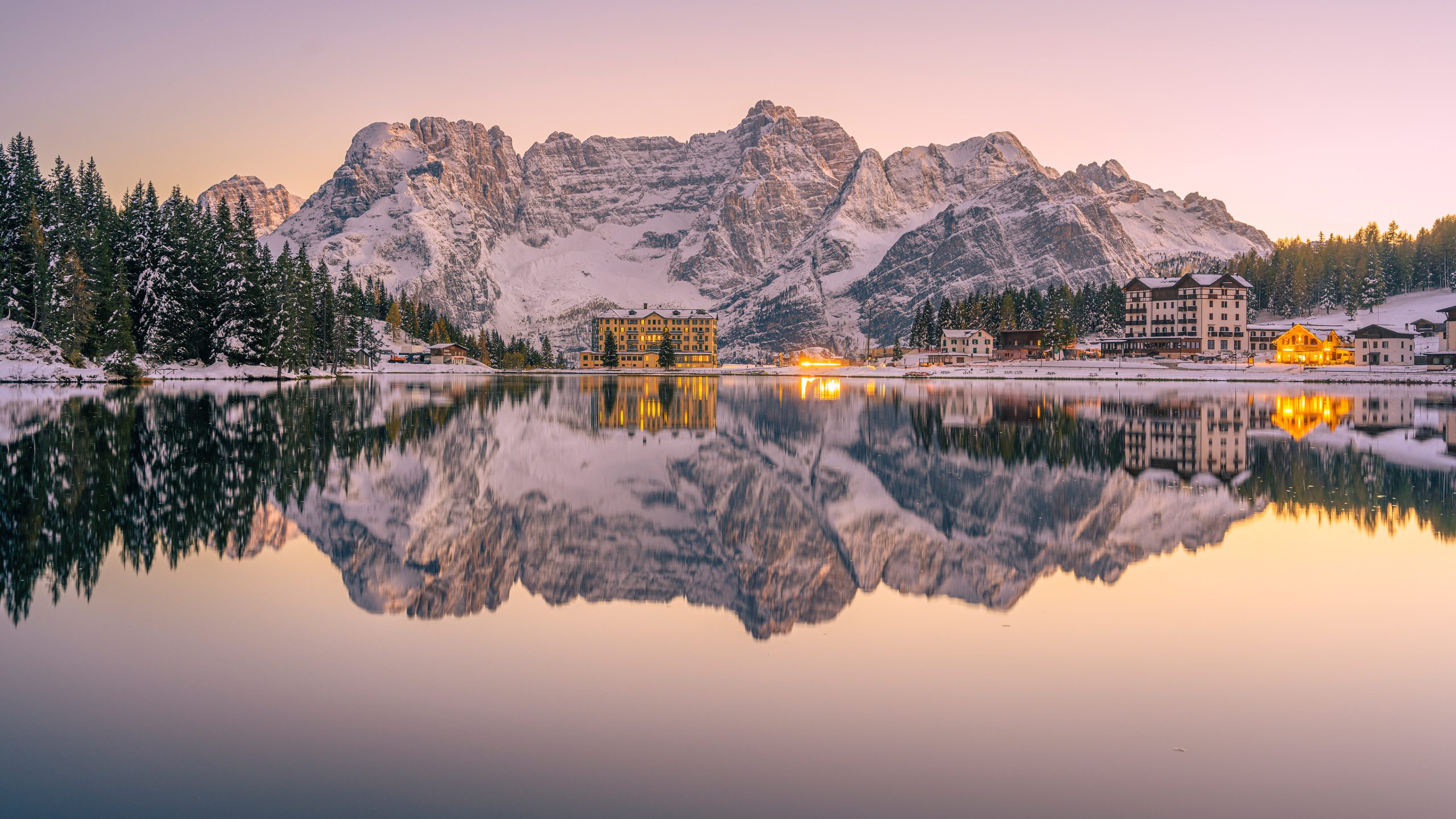 意大利米苏里纳湖壁纸 | 4K高清自然风光3840×2160风景壁纸 - 阿里文案馆