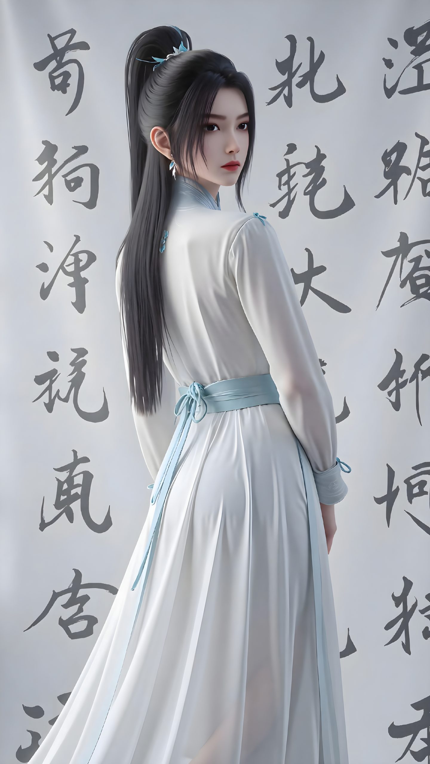 《剑来》宁姚女神4K竖屏壁纸 | 2160×3840高清手机壁纸 - 阿里文案馆