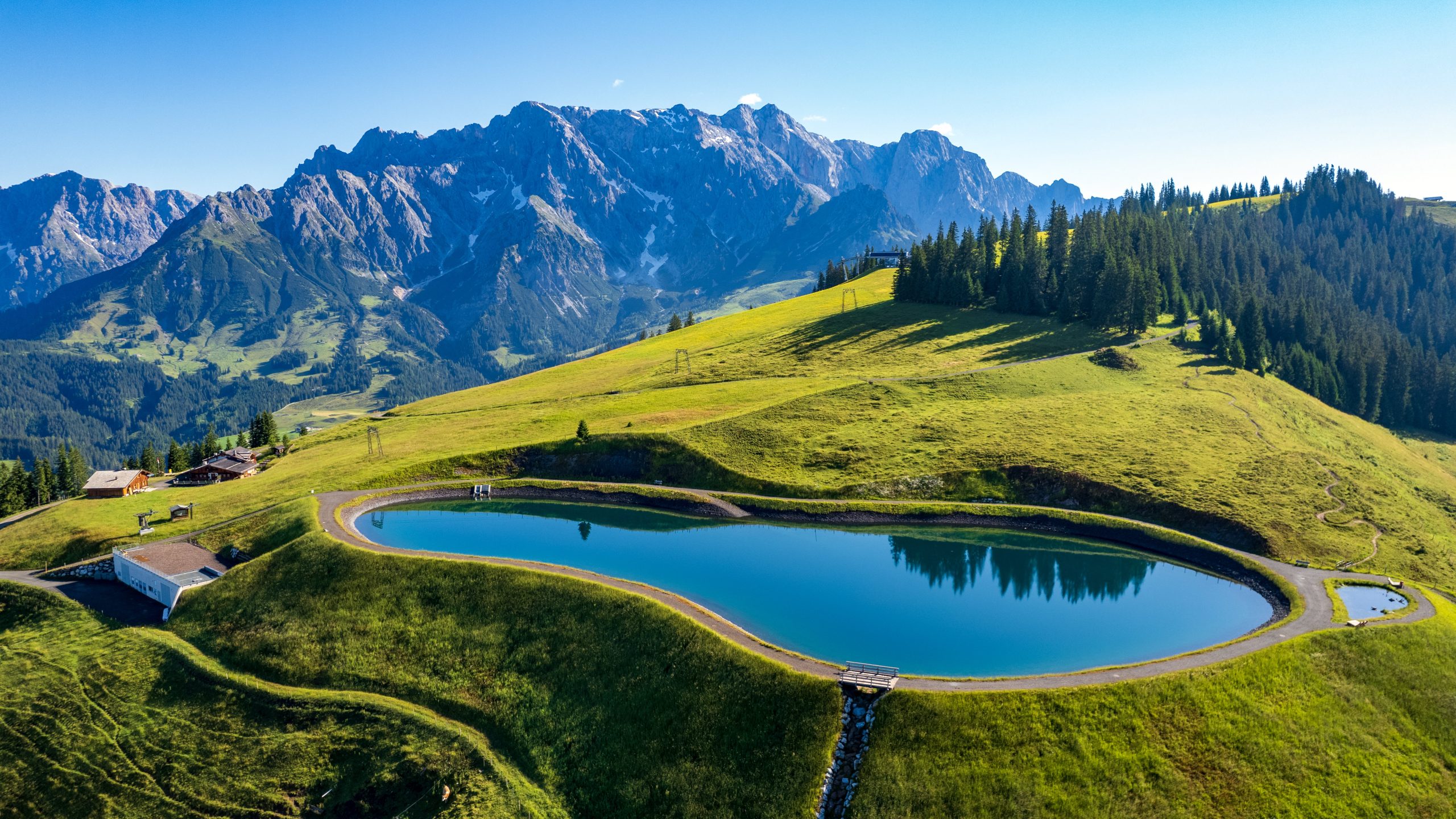 奥地利萨尔茨堡Hochkönig自然风光壁纸 | 5120×2880高清风景壁纸 - 阿里文案馆